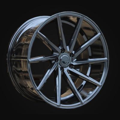 Ratlankis R19x8.5J  5X114.3  ET  40  73.1  B1059  Black (BL)  For RACIN  (Z4)  (RIGHT SIDE (Style Vossen))