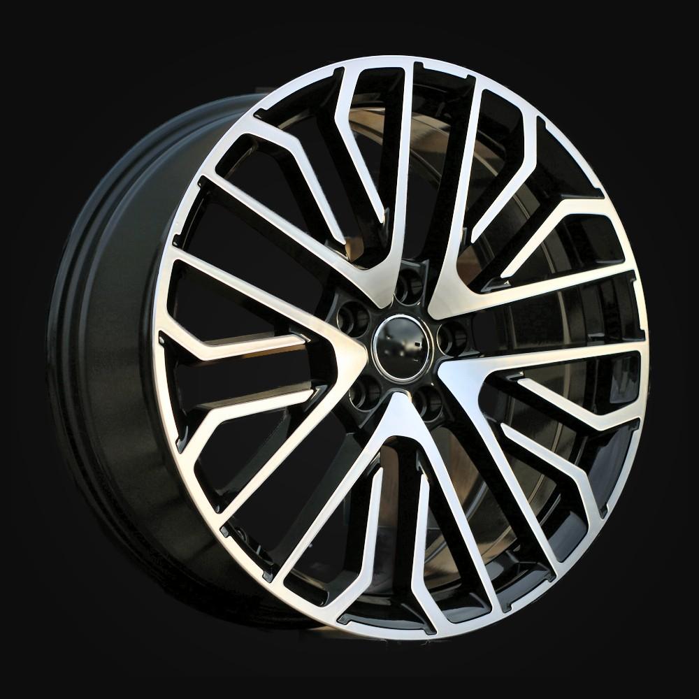 Ratlankis R18x8J  5X112  ET  40  66.5  3S1261  (HA0039)  Black Polished (MB)  For AUD  (P1)  (HYBRID FORGED)
