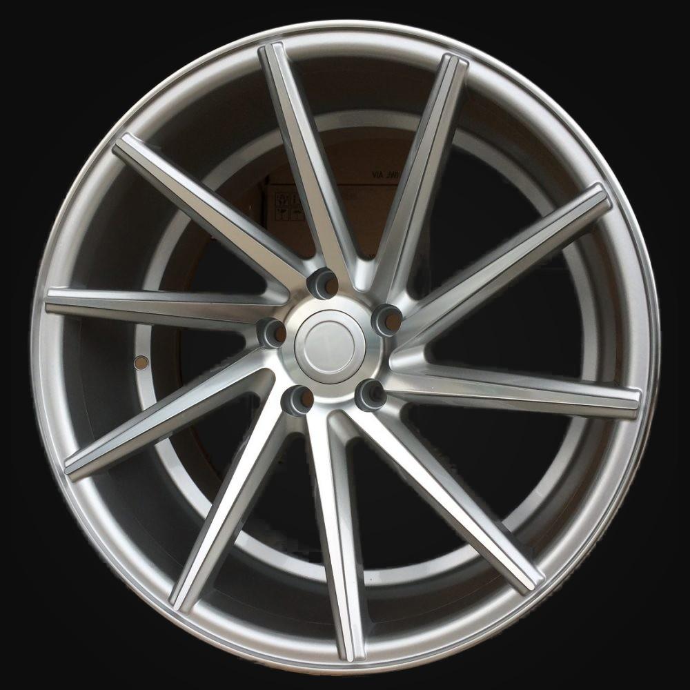 Ratlankis R18x8J  5X112  ET  30  66.5  B1059  Machined Silver (MS)  For RACIN  (Z2)  (RIGHT SIDE (Style Vossen))