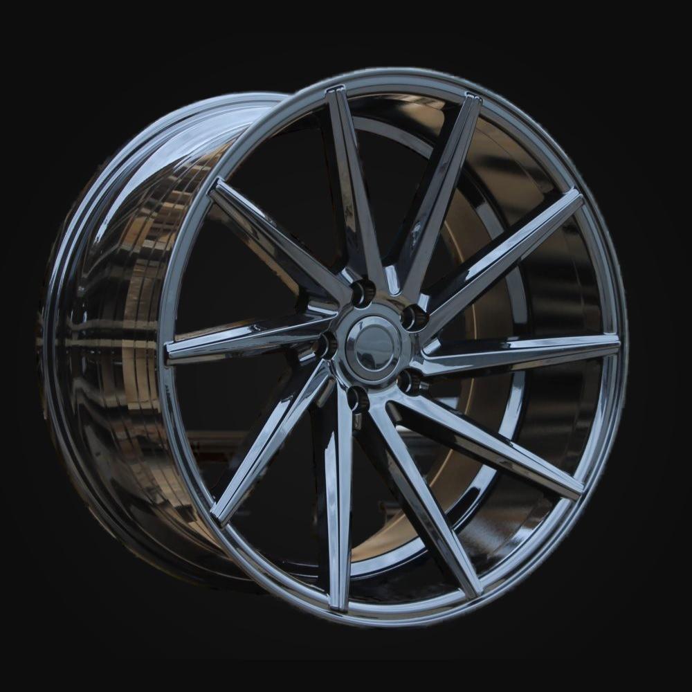 Ratlankis R18x8J  5X114.3  ET  40  67.1  B1059  Black (BL)  For RACIN  (Z7)  (RIGHT SIDE (Style Vossen))
