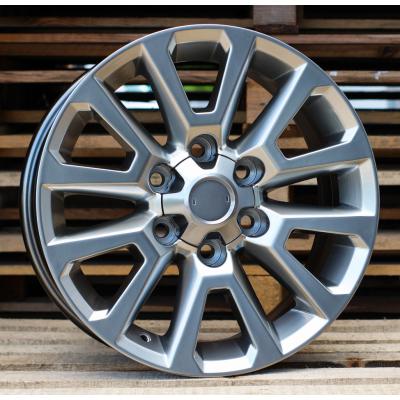 Ratlankis R18x7.5J  6X139.7J  ET  25  106.1  B1072  Hyper Black (HB)  For TOYOT  (Z1)  (4x4J)
