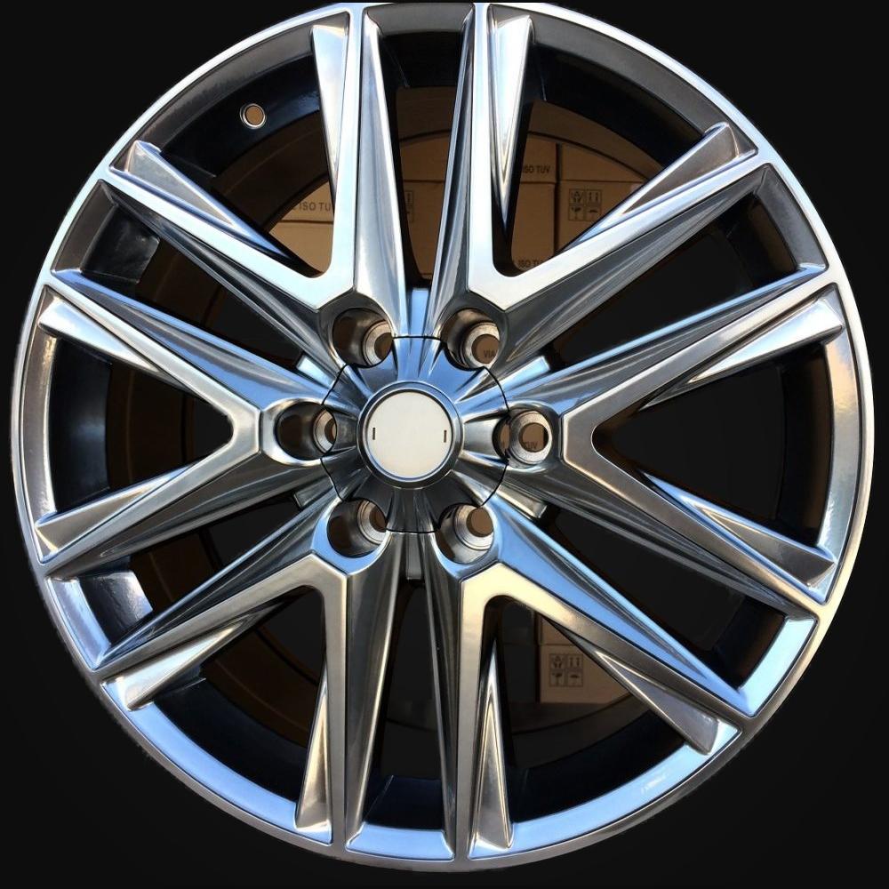Ratlankis R20x8.5J  6X139.7  ET  25  106.1  B1078  Machined Silver (MS)  For TOYOT  (K3)