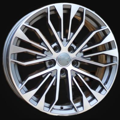 Ratlankis R19x8.5J  5X112  ET  43  66.5  B1096  (FE164)  Grey Polished+Powder Coating (MGPC)  For AUD
