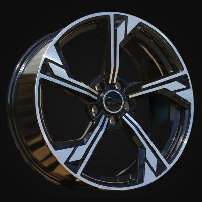 Wheel R19x8.5J  5X112  ET  40  66.5  B5419  (IN5375)  Black Polished (MB)  For AUD  (M)