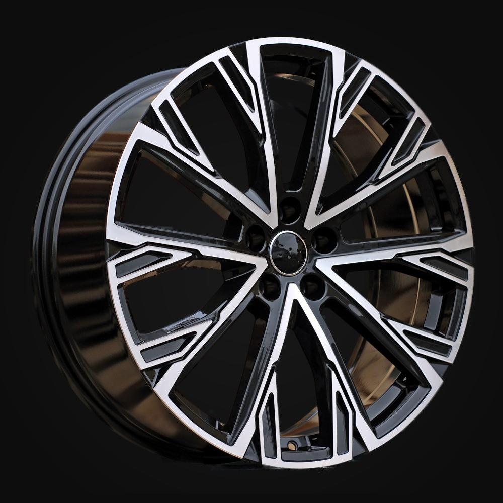 Ratlankis R21x8.5J  5X112  ET  34  66.5  3S1277  Black Polished (MB)  For AUD  (K2)  (HYBRID FORGED)