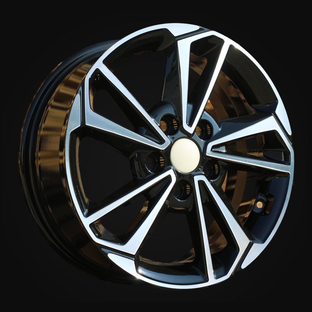 Ratlankis R16x6.5J  5X114.3  ET  50  67.1  B1134  Black Polished (MB)  For KIA  (L1+P)