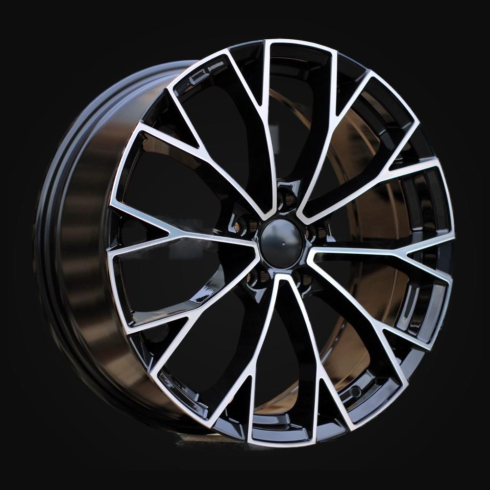 Ratlankis R19x8J  5X112  ET  50  57.1  3S1279  Black Polished (MB)  For VW  (Z7)  (HYBRID FORGED New Model)
