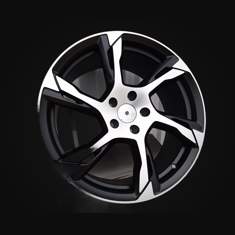 Ratlankis R20x8.5J  5X108  ET  42.5  63.4  B1175  Black Polished (MB)  For VOLVO  (Z1)
