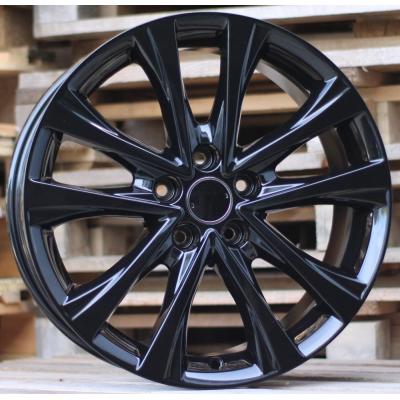 Ratlankis R18x7.5J  5X114.3J  ET  45  60.1  B1255  Black (BL)  For TOYOT  (Z1+Z3)