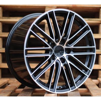 Ratlankis R20x9.5J  5X130J  ET  55  71.6  B1274  Black Polished (MB)  For PORCH  (Z1)  (Rear+Front)