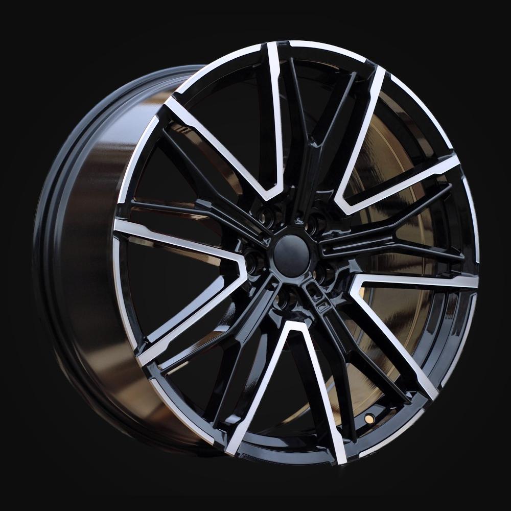 Ratlankis R20x8.5J  5X120  ET  33  72.6  3S1284  Black Polished (MB)  For BMW  (K4)  (HYBRID FORGED Rear+Front)