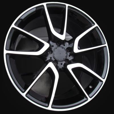 Ratlankis R20x9.5J  5X112  ET  45  66.6  B1303  (IN5450)  Black Polished (MB)  For MER  (K3)  (Rear+Front)