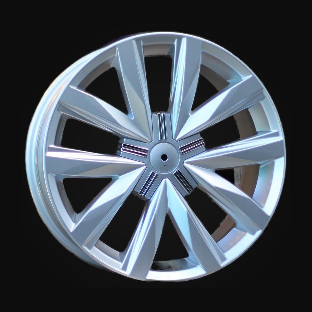 Ratlankis R18x8J  5X120  ET  50  65.1  B1351  Silver Shining (SS)  For VW  (Z2)