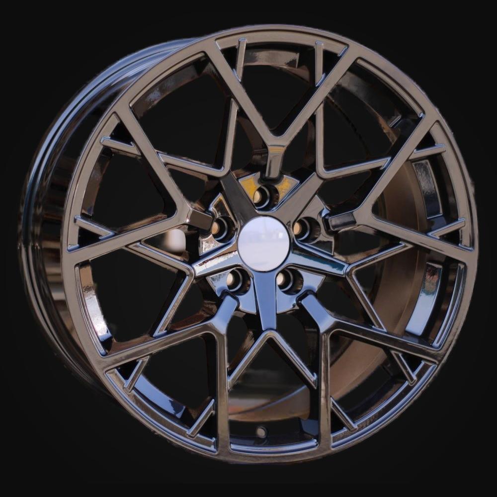 Ratlankis R19x9.5J  5X120  ET  37  66.6  B1383  Black (BL)  For BMW  (P)  (Rear+Front)
