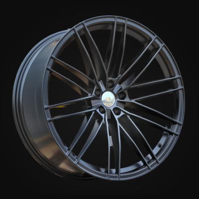 Wheel R23x10J  5X112  ET  15  66.5  F1995  (IN417)  Black Half Matt (BLHM)  For AUD  (M)  (ABT Style)