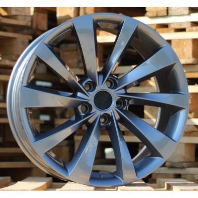 Ratlankis R19x8J  5X114.3J  ET  35  64.1  B1396  Gun Metal (GM)  For TESLA  (K7)  (Model 3)