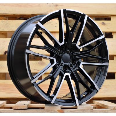 Ratlankis R18x8J  5X112J  ET  30  66.6  3S1284  (F8817)  Black Polished (MB)  For BMW  (Z6)  (HYBRID FORGED)