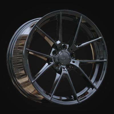 Ratlankis R18x8J  5X120  ET  40  72.6  B1416  Black (BL)  For BMW  (Z6)  (Rear+Front)