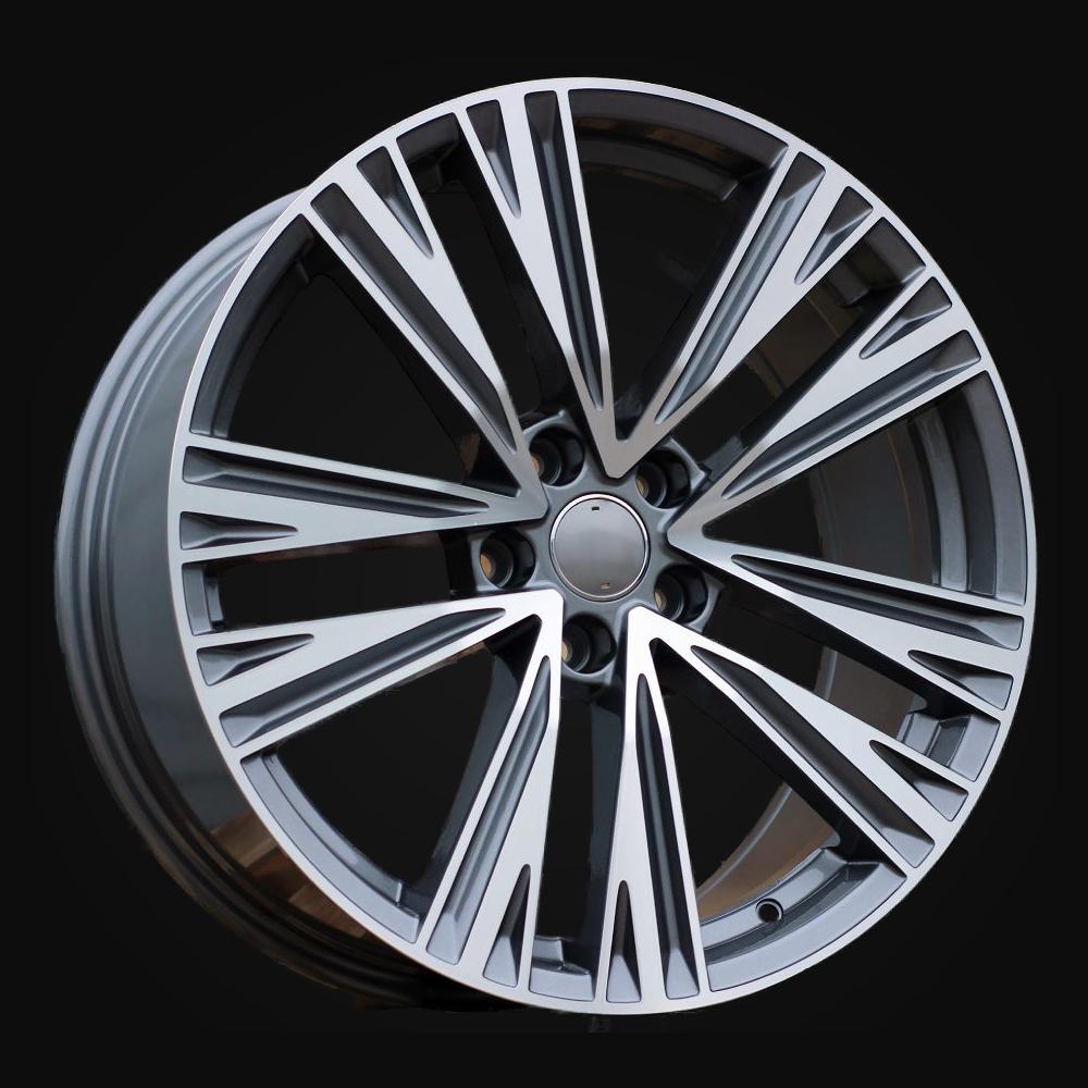 Ratlankis R19x8.5J  5X112  ET  40  66.5  B1424  Grey Polished (MG)  For AUD  (P2+Z4)  ())