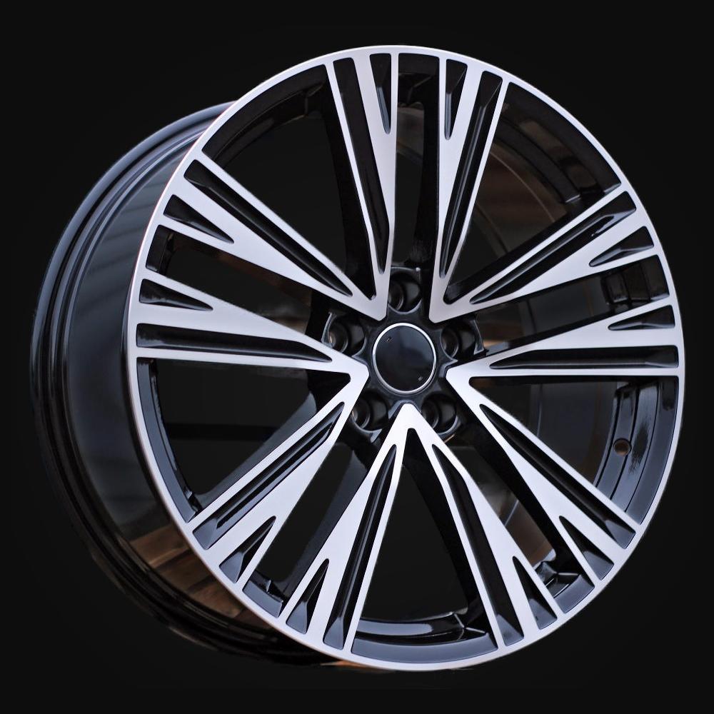 Ratlankis R19x8.5J  5X112  ET  40  66.5  B1424  Black Polished (MB)  For AUD  (Z3)