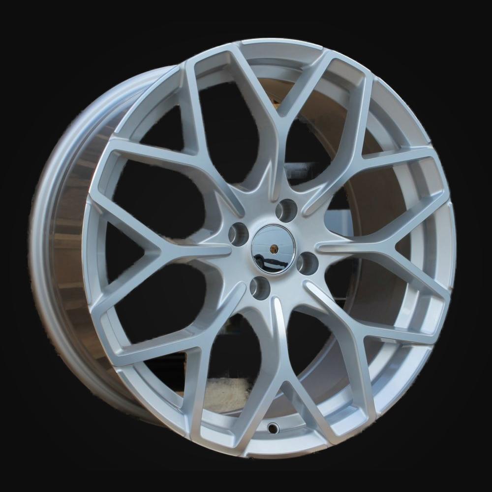 Ratlankis R16x5.5J  4X100  ET  30  60.1  B1449  Machined Silver (MS)  For SMART  (Z2)  ((AKC 65 Eur) HAXER Front+Rear)