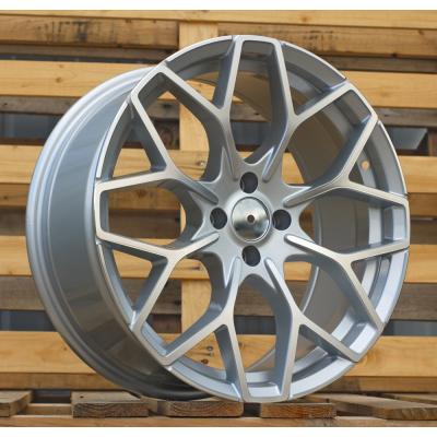 Ratlankis R18x8J  4X100  ET  30  60.1  B1449  Machined Silver (MS)  For SMART  (K7)  ((AKC 55 Eur) HAXER Front+Rear)