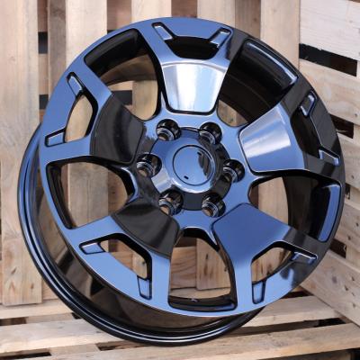Ratlankis R17x7.5J  6X139.7J  ET  25  106.1  B1460  (A5550/BY1460)  Black (BL)  For TOYOT  (P2+Z4)  (4x4J)